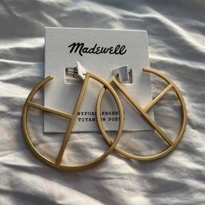 ❤️❤️New Madewell Geometric Earrings❤️❤️